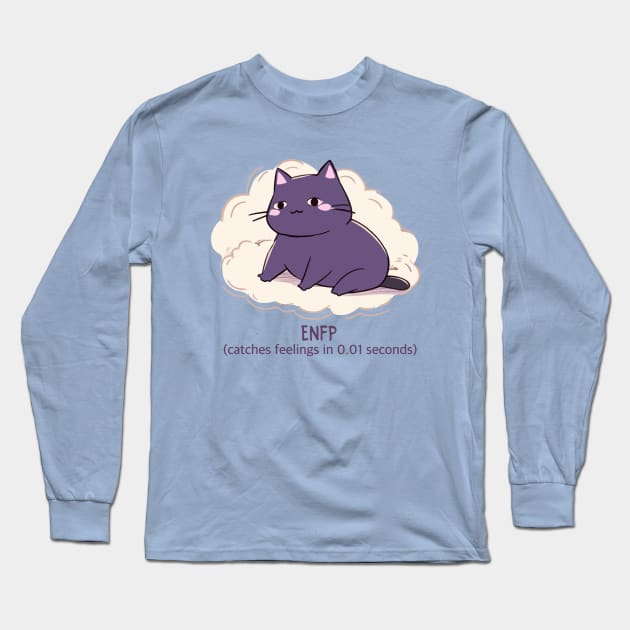 ENFP cat Long Sleeve T-Shirt by haventhings